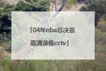 「04年nba总决赛高清录像cctv」04年nba总决赛高清录像cctv5