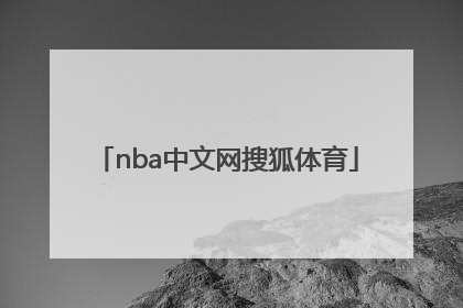 「nba中文网搜狐体育」搜狐体育nba新闻